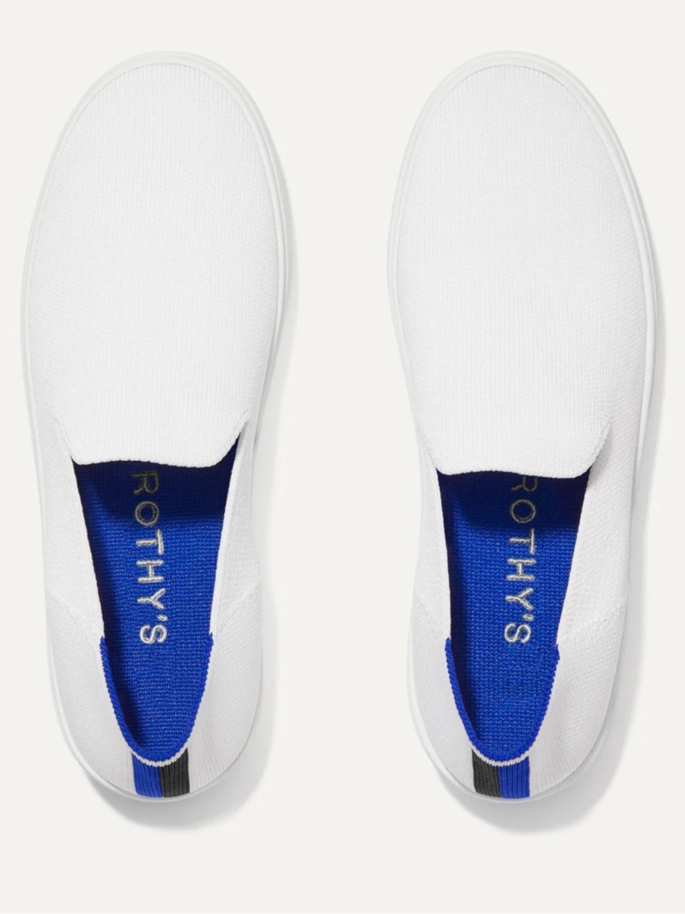 Rothy's The Original Slip-On Sneaker, white, size 9 - Picture 2 of 12